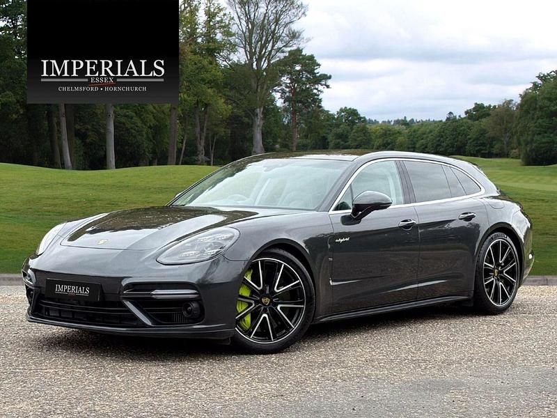 Grey Used 2018 Porsche Panamera Turbo S Sport Turismo Sedan | £57,948 - Image 1/4