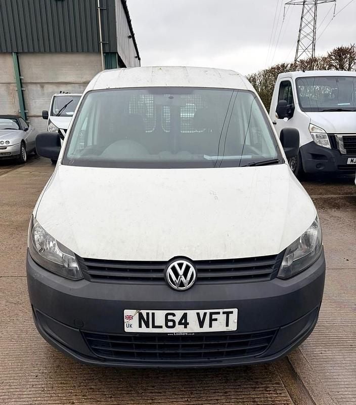 Used VW Caddy Startline 102 HP (75 kW) 2014 White MPV