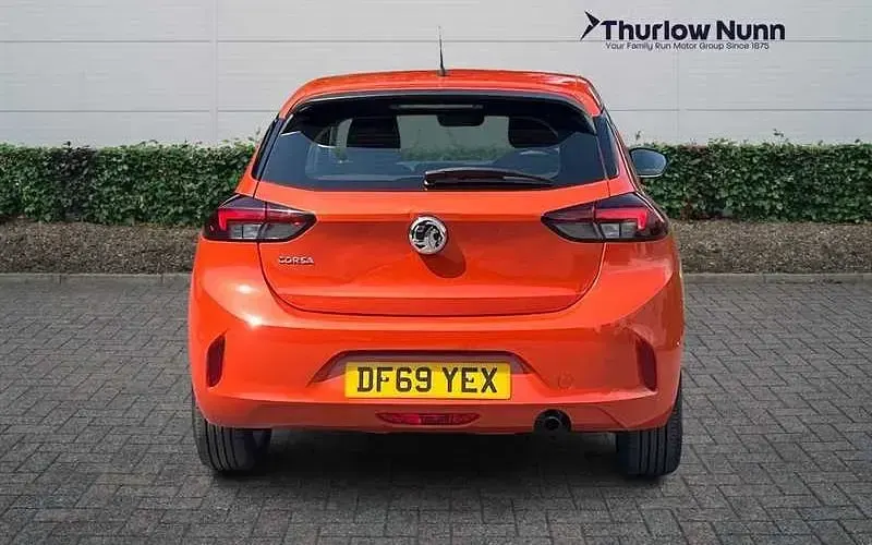 Used Vauxhall Corsa 75 HP (55 kW) 2020 Orange Hatchback