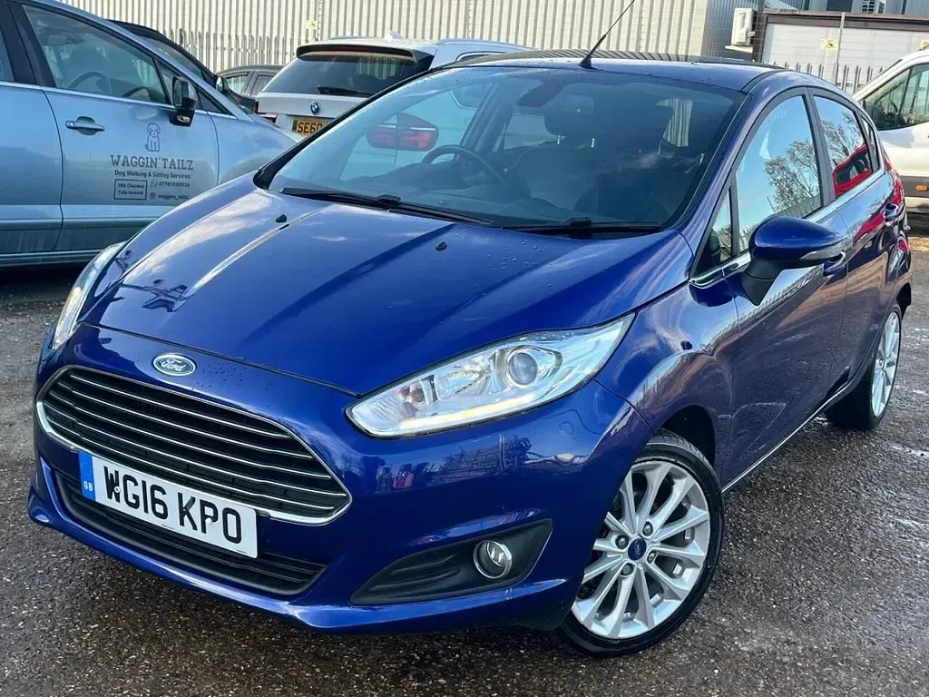 Used Ford Fiesta Titanium X 125 HP (91 kW) 2016 Blue Hatchback
