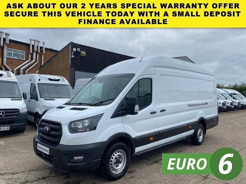Used Ford Transit 130 HP (95 kW) 2021 White Van