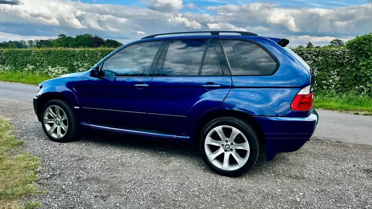 Used BMW X5 Exclusive 2006 Blue SUV