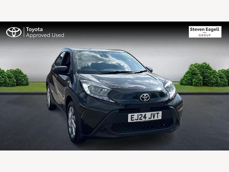Black Used 2024 Toyota Aygo PURE Hatchback | £13,160 (Fair price) - Image 1/3