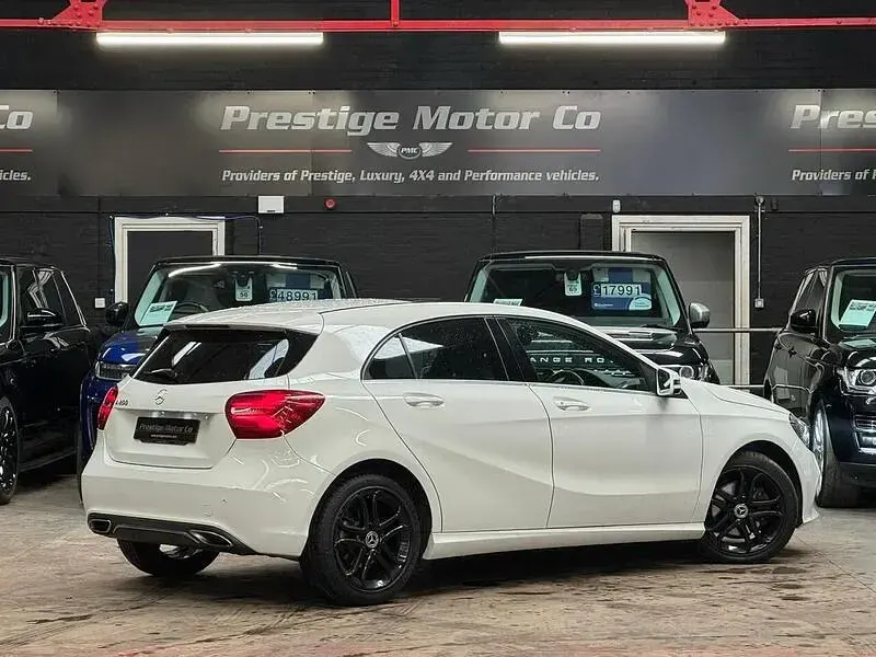 Used Mercedes A200 Sport Edition 156 HP (114 kW) 2018 White Hatchback
