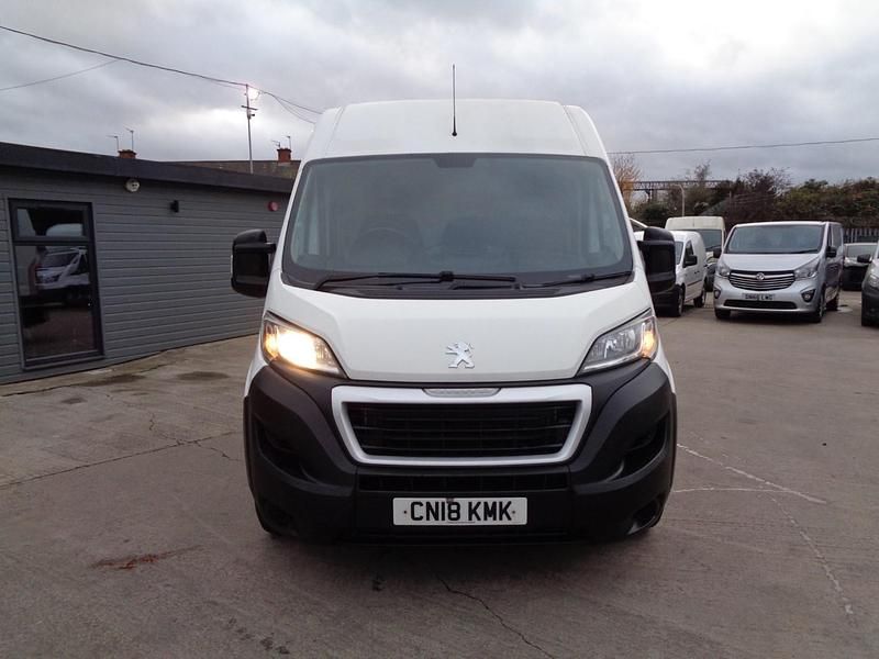 Used Peugeot Boxer 130 HP (95 kW) 2018 White Van