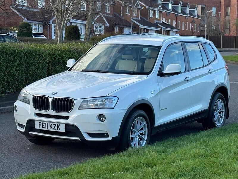 Begagnad BMW X3 2011 Vit SUV
