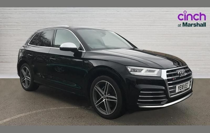 Used Audi SQ5 S-Line 354 HP (260 kW) 2018 Black SUV