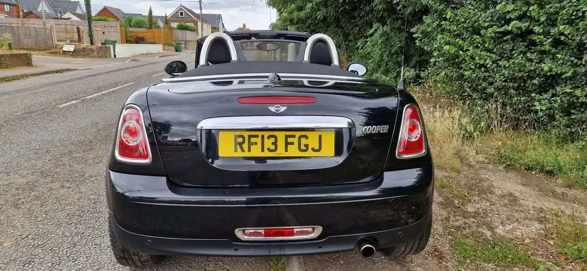 Used Mini Cooper Roadster 2013 Black Cabriolet