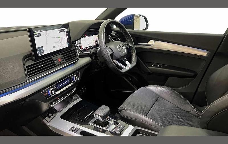 Used Audi Q5 S-Line 200 HP (147 kW) 2022 Blue SUV