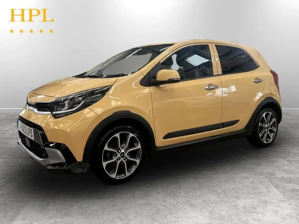 Used Kia Picanto X-Line 66 HP (48 kW) 2023 Yellow Hatchback