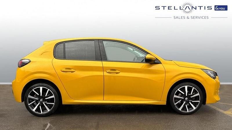 Yellow Used 2020 Peugeot 208 Allure Hatchback | £11,417 (Fair price) - Image 1/3