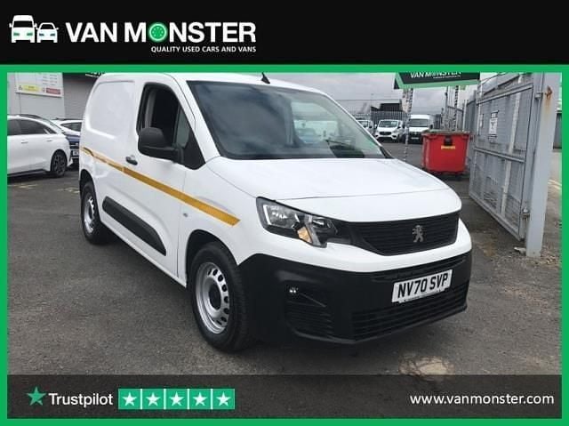 White Used 2021 Peugeot Partner Van | £7,499 (Super price) - Image 1/3