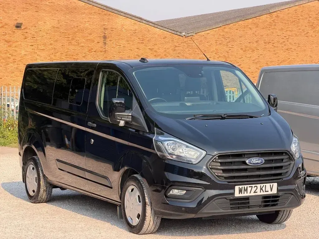 Used Ford Transit Custom Trend 130 HP (95 kW) 2023 Black Van