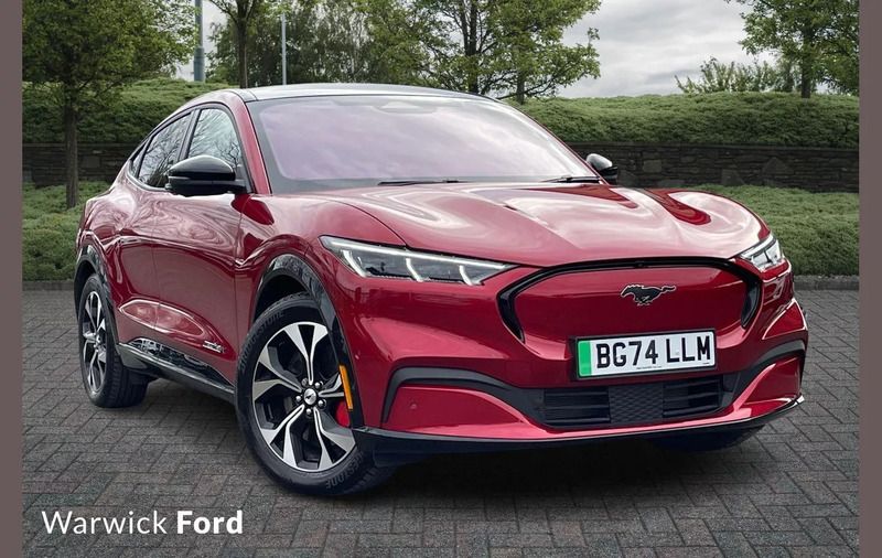 Red Used 2024 Ford Mustang Mach-E Premium SUV | £37,658 (A bit pricey) - Image 1/4