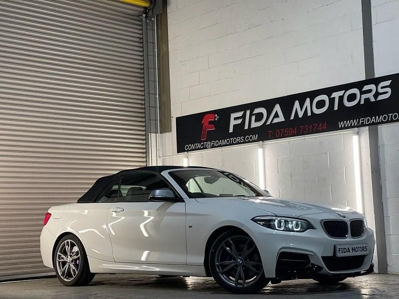 White Used 2018 BMW M240 M Sport Cabriolet | £18,995 (Fair price) - Image 1/4