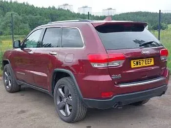 Used Jeep Grand Cherokee Limited 247 HP (181 kW) 2017 Red SUV