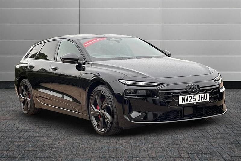 Mythos black Used 2025 Audi A6 e-tron Performance Estate | £59,995 (Super price) - Image 1/4