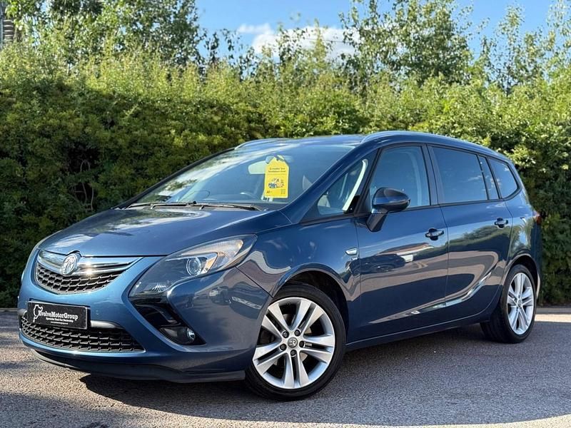 Used Vauxhall Zafira Tourer SRi 140 HP (102 kW) 2015 Blue MPV