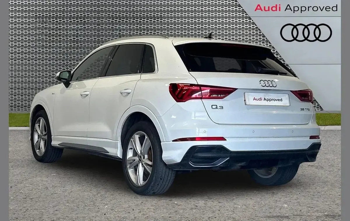 Used Audi Q3 S-Line 150 HP (110 kW) 2020 White SUV