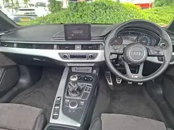 Used Audi A5 Cabriolet S-Line 190 HP (139 kW) 2018 White Cabriolet