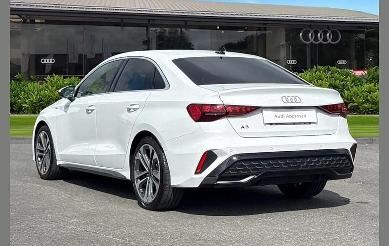 Used Audi A3 S-Line 150 HP (110 kW) 2026 White Sedan