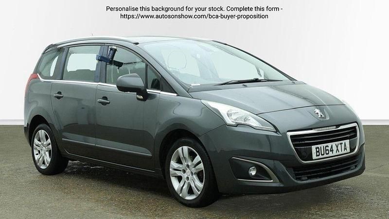 Used Peugeot 5008 Active 115 HP (84 kW) 2014 Grey MPV