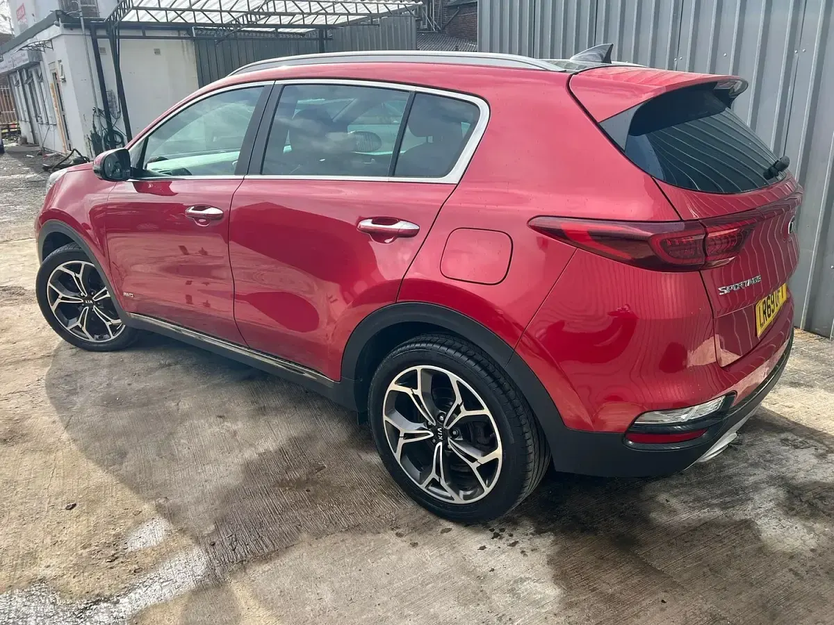 Used Kia Sportage GT-Line S 174 HP (127 kW) 2019 Red SUV