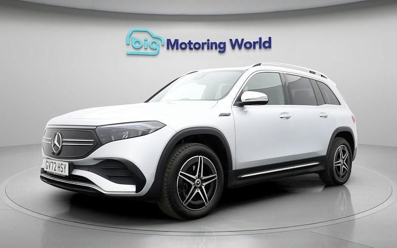 Used Mercedes EQB350 AMG line 214 kW (292 HP) 2022 Silver SUV