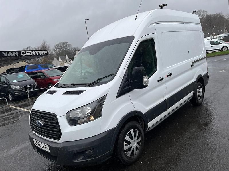 Used Ford Transit 130 HP (95 kW) 2018 White Van