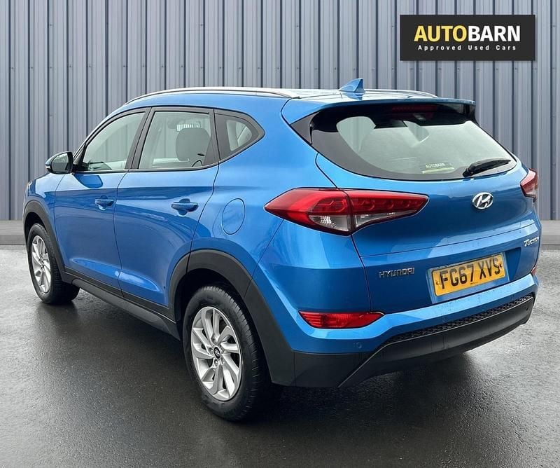 Used Hyundai Tucson SE 132 HP (97 kW) 2017 Blue SUV