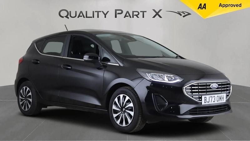 Black Used 2023 Ford Fiesta Titanium Hatchback | £12,850 (Good price) - Image 1/4
