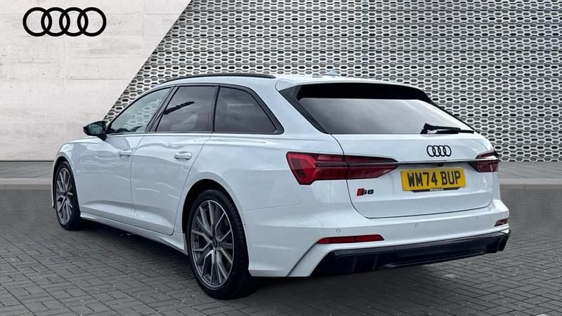 Used Audi S6 Black Edition 344 HP (253 kW) 2024 White Estate