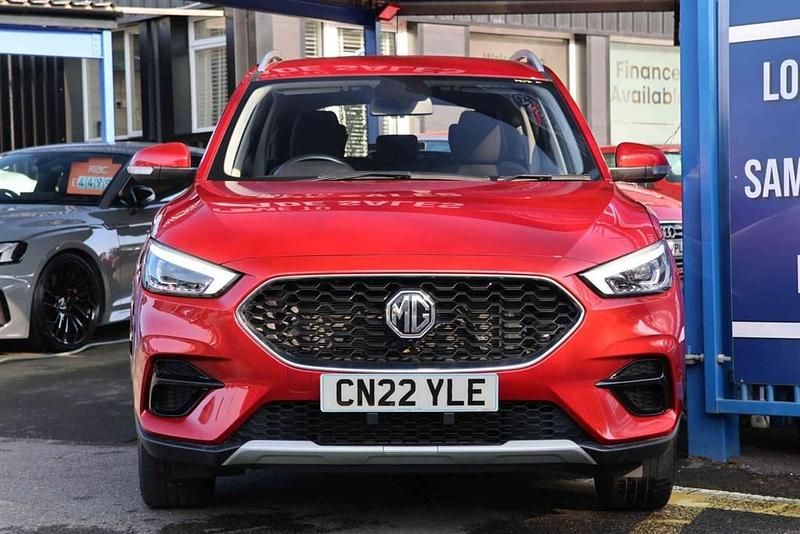 Used MG ZS Excite 106 HP (77 kW) 2022 Red SUV
