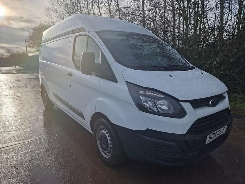Used Ford Transit Custom 100 HP (73 kW) 2014 White Van