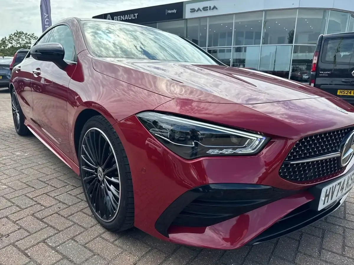 Used Mercedes CLA200 AMG Line Premium Plus 2024 Red Coupe