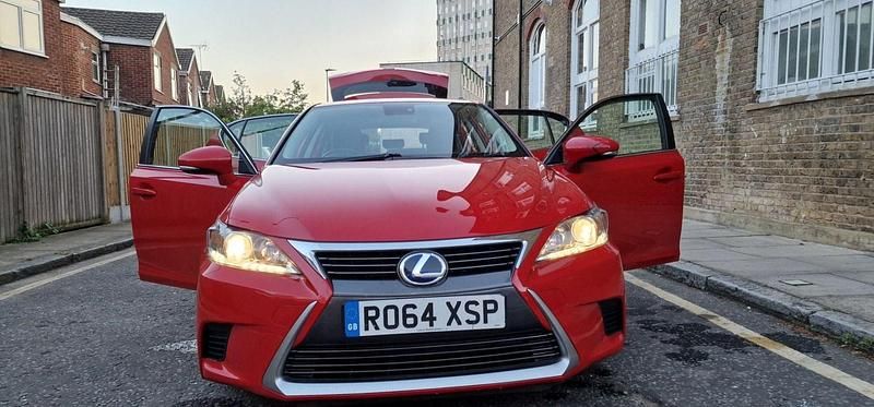 Red Used 2014 Lexus CT200h Hatchback | £5,400 - Image 1/4