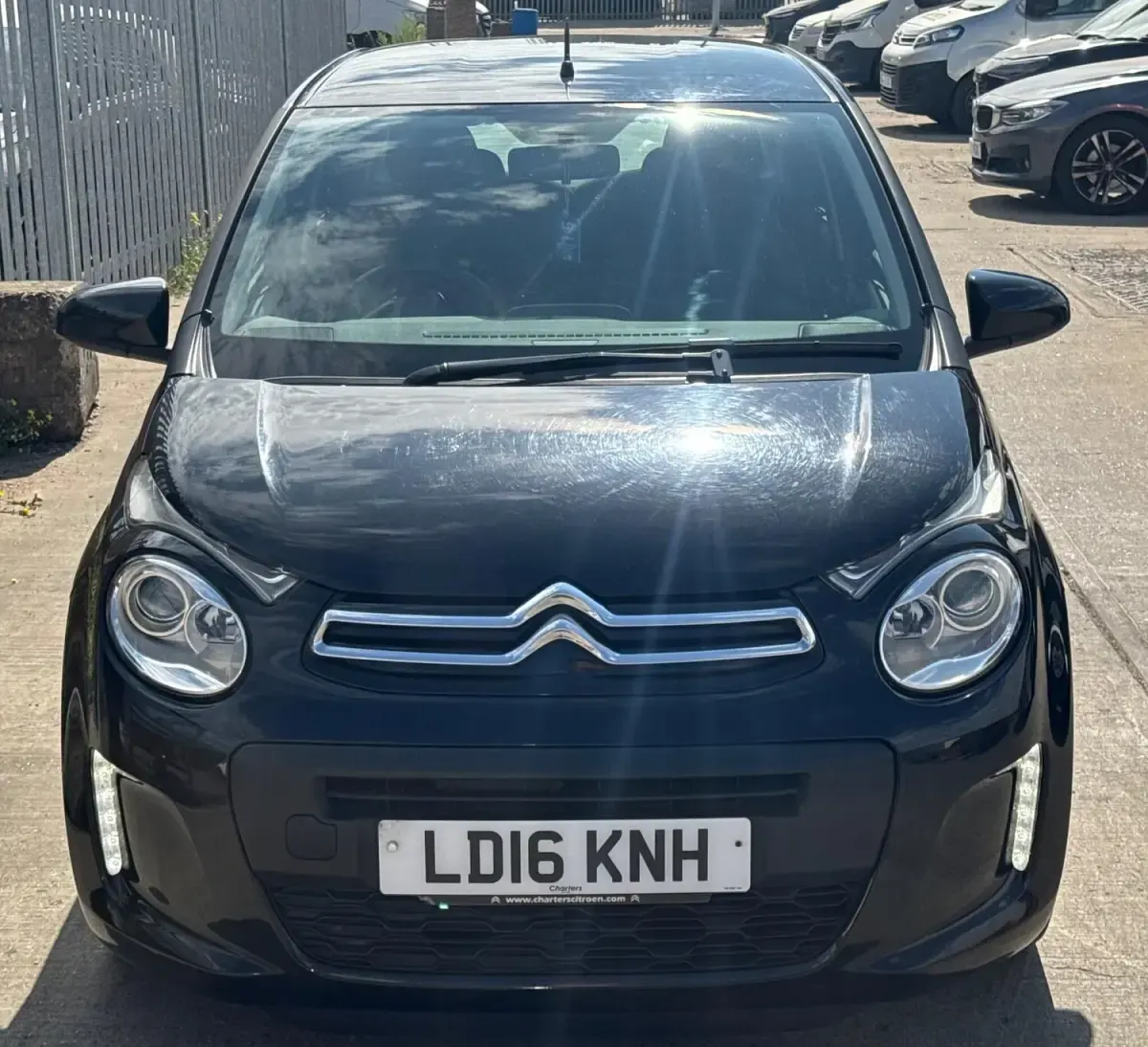 Used Citroën C1 Feel 82 HP (60 kW) 2016 Black Hatchback