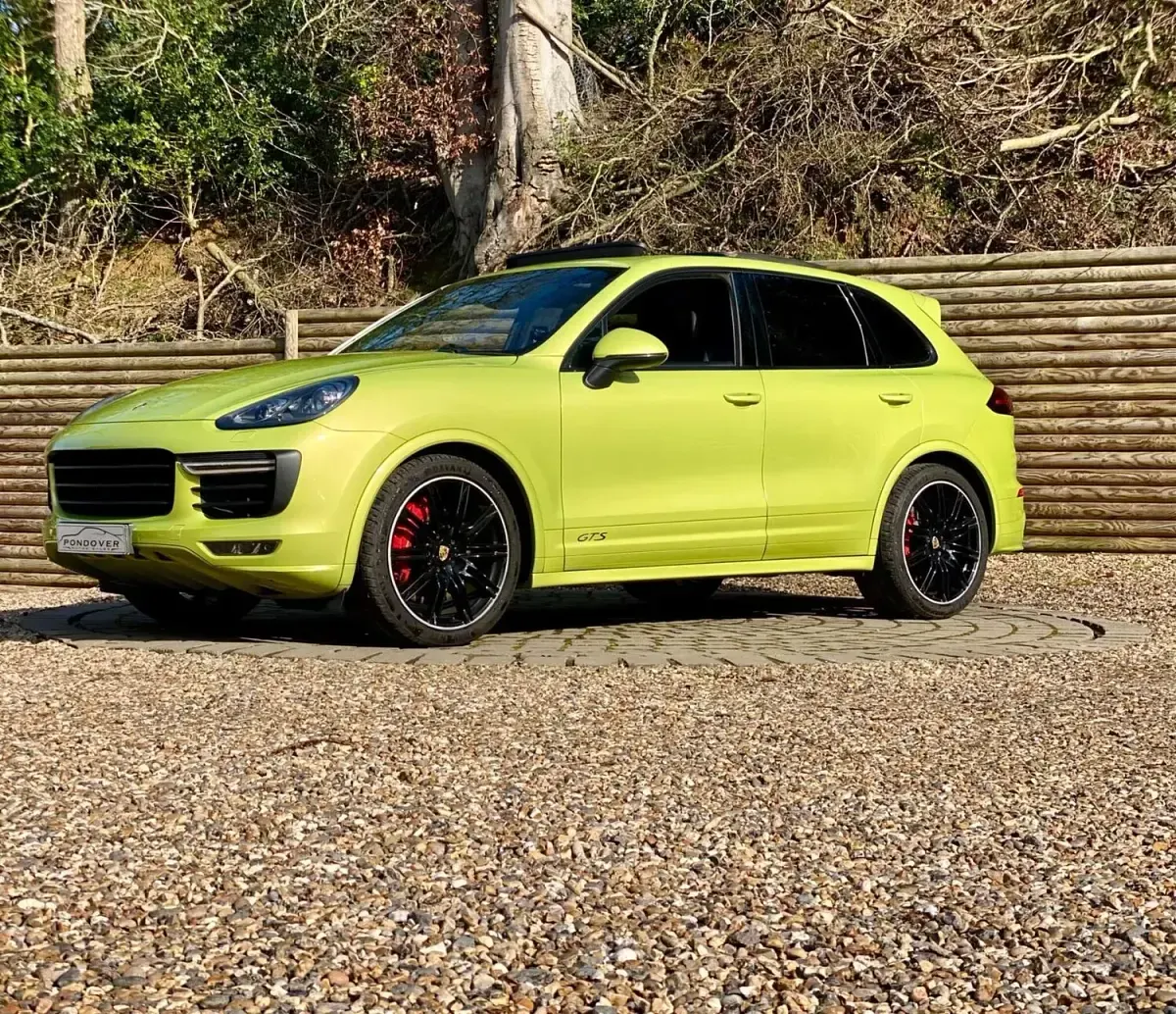 Used Porsche Cayenne GTS 2016 Green SUV