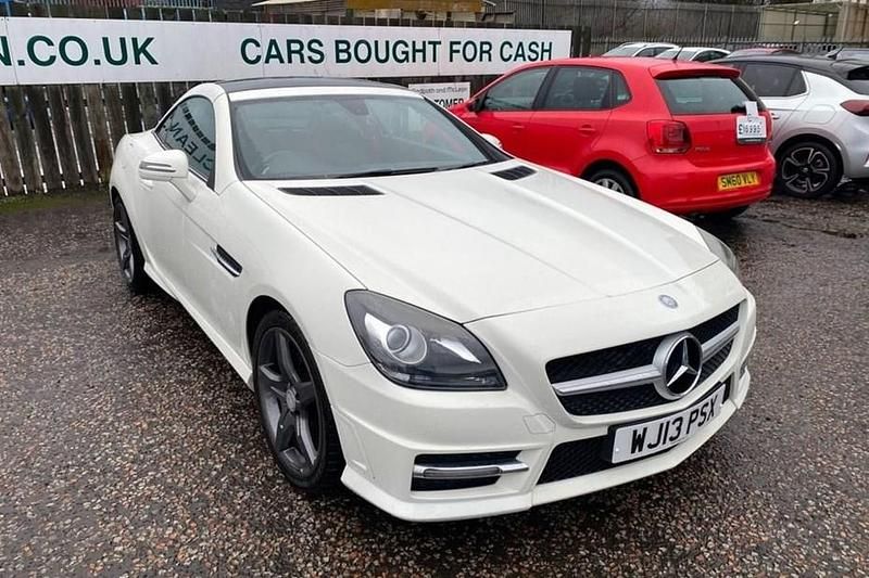 Used Mercedes SLK250 AMG 2013 White Cabriolet
