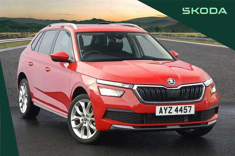 Corrida red Used 2020 Skoda Kamiq SE L SUV | £13,995 (Fair price) - Image 1/4