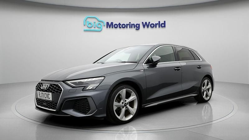 Used Audi A3 S-Line 148 HP (108 kW) 2021 Grey Sedan