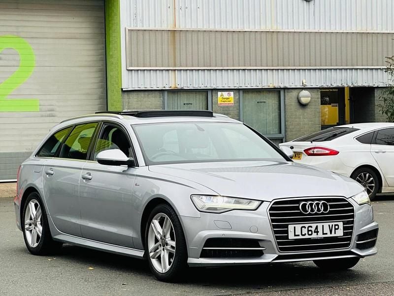 Silver Used 2015 Audi A6 S-Line Estate | £9,490 (Fair price) - Image 1/4