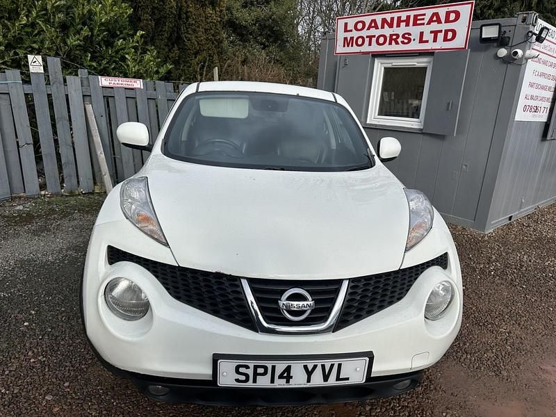 Used Nissan Juke Tekna 2014 White SUV