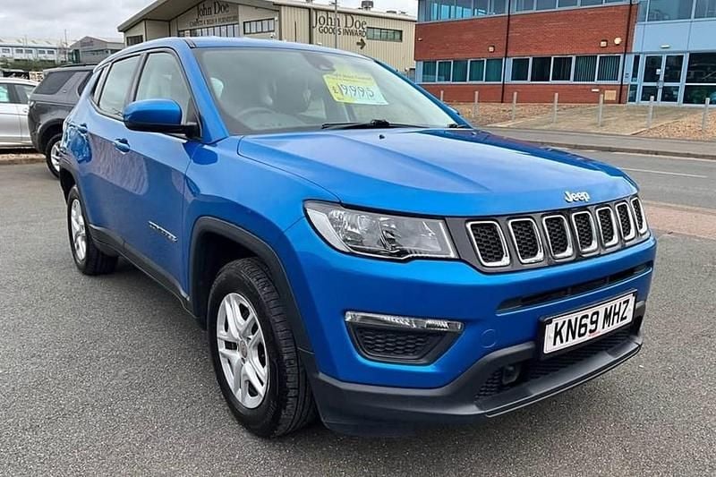 Used Jeep Compass Sport 120 HP (88 kW) 2019 Blue SUV