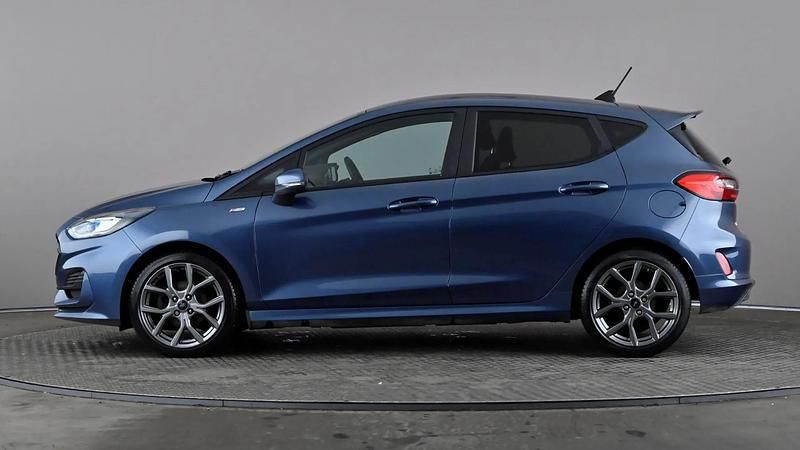 Used Ford Fiesta ST-Line 100 HP (73 kW) 2022 Blue Hatchback