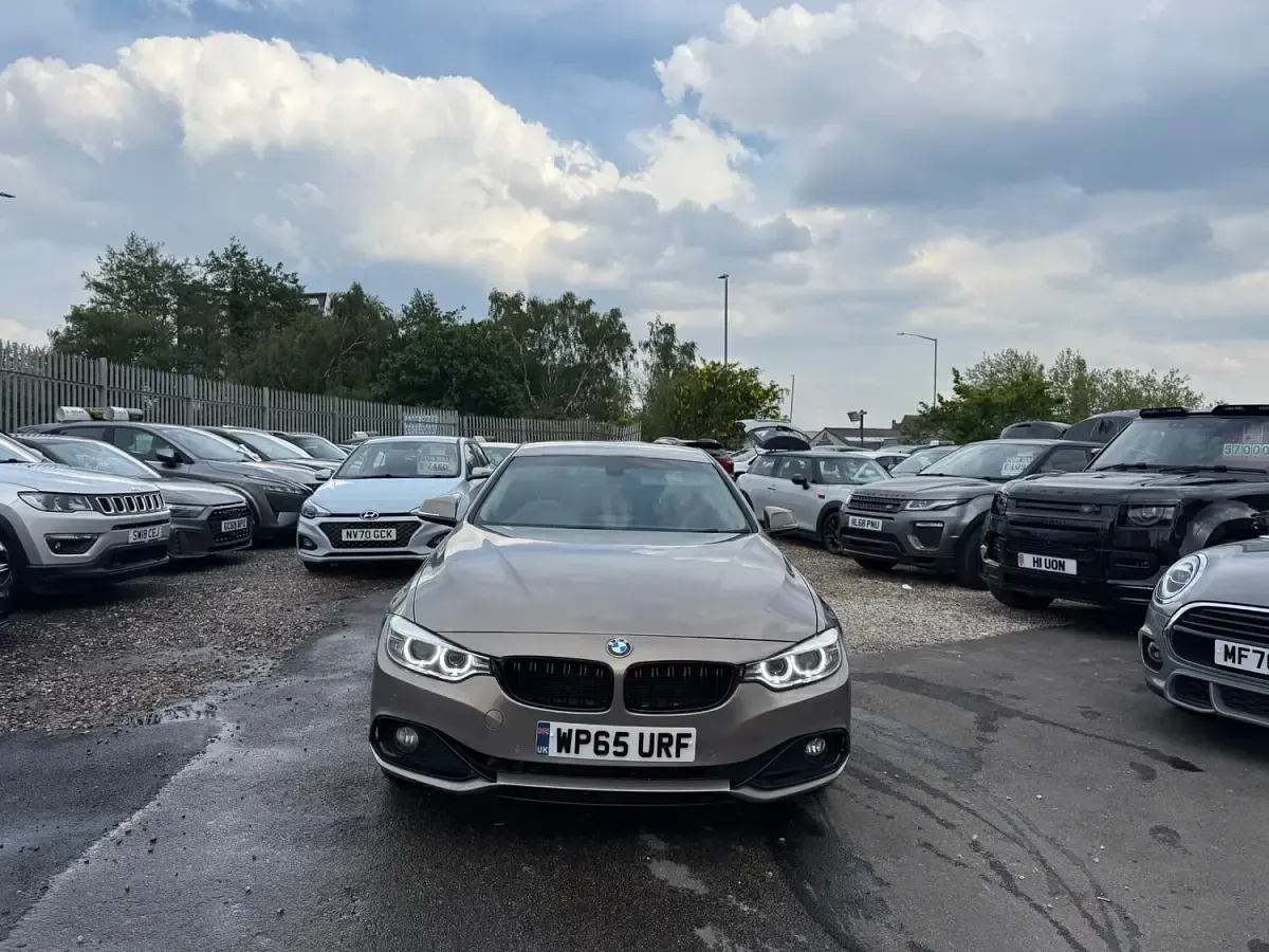 Used BMW 420 Coupé Sport Line 2015 Beige Coupe