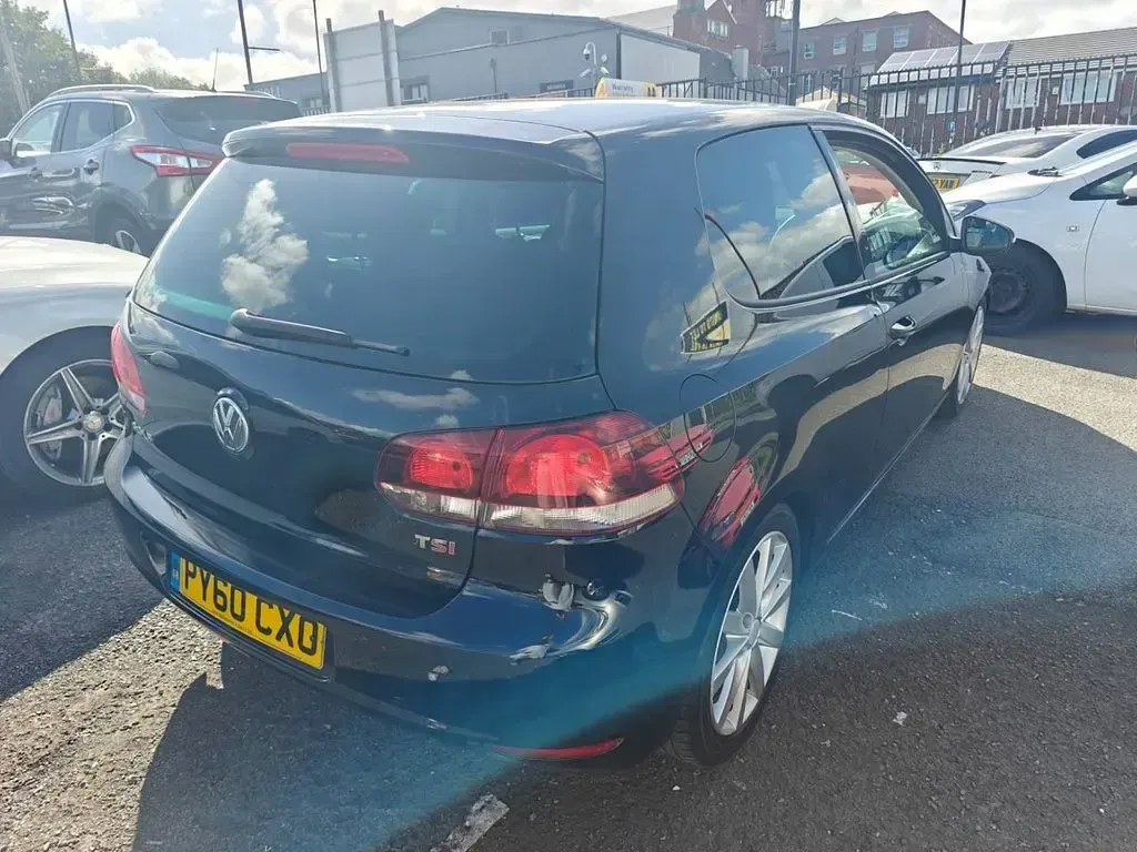 Used VW Golf VI GT 160 HP (117 kW) 2010 Black Hatchback