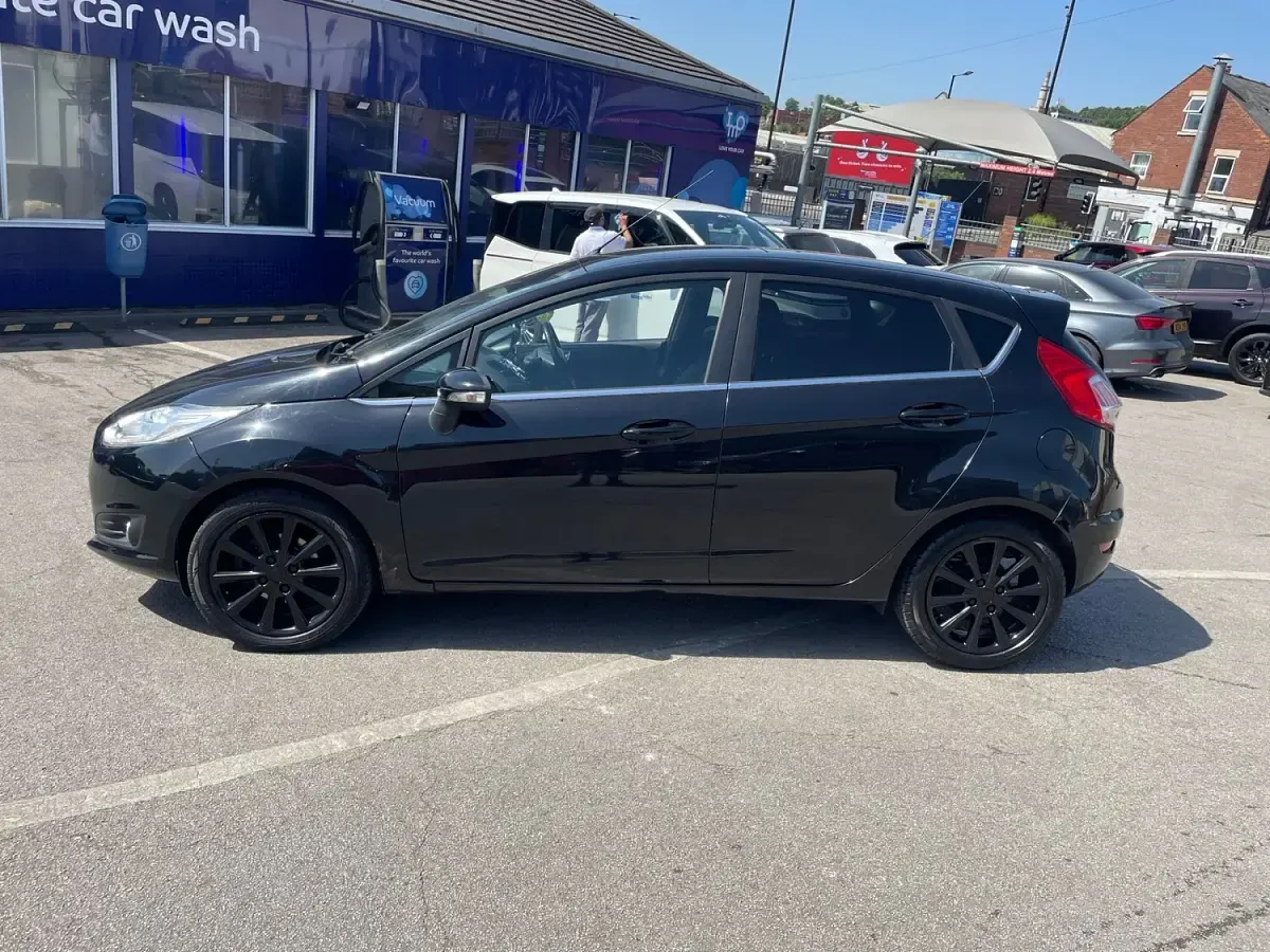 Used Ford Fiesta Titanium 2017 Black Hatchback