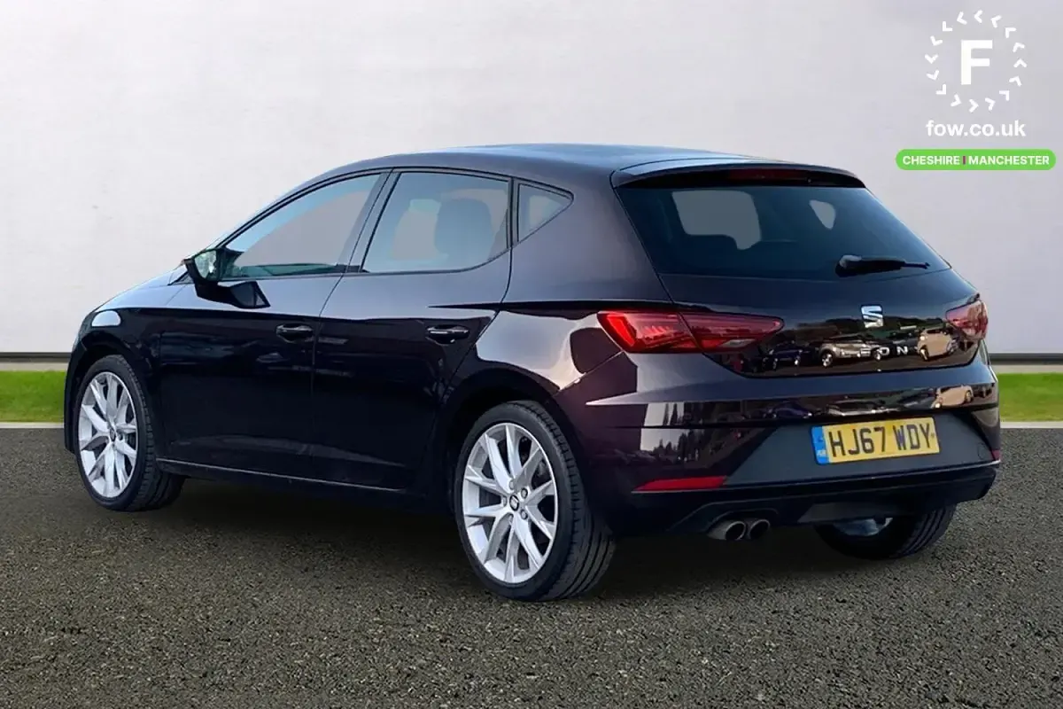 Used Seat Leon FR 150 HP (110 kW) 2017 Mauve/purple Hatchback