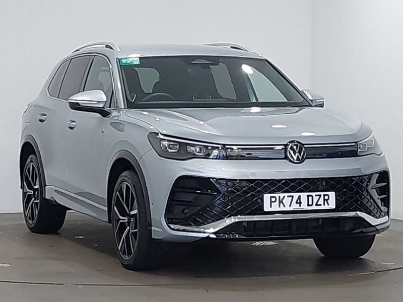 Silver Used 2024 VW Tiguan R-line SUV | £36,498 - Image 1/4